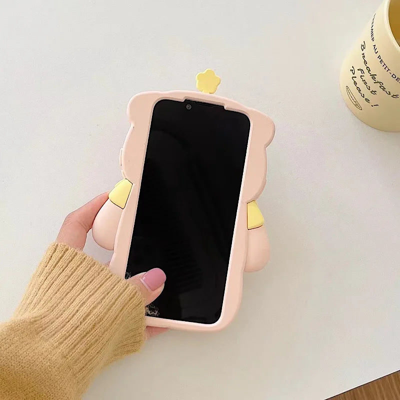 【アニマルシリーズ】立体ブタさんデザイン かわいい3Dスマホケース|iPhone対応 #250920