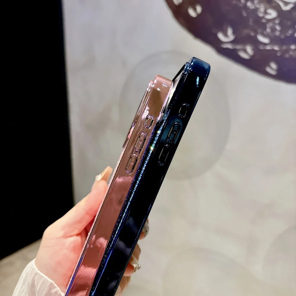 【Magsafe対応】キラキラ グリッターラメ ストーン × マグネット対応 スマホケース|iPhone対応 #250319