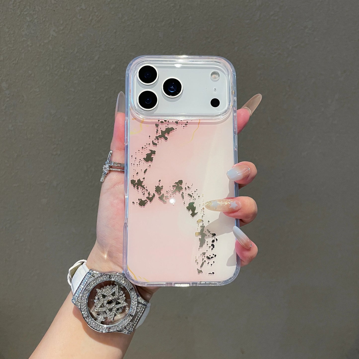 【大理石風】 マーブル柄 水彩デザイン iPhoneケース|透明感 TPU ソフト 耐衝撃 スマホカバー 高級感 アート風 スタイリッシュ|iPhone対応 #251229