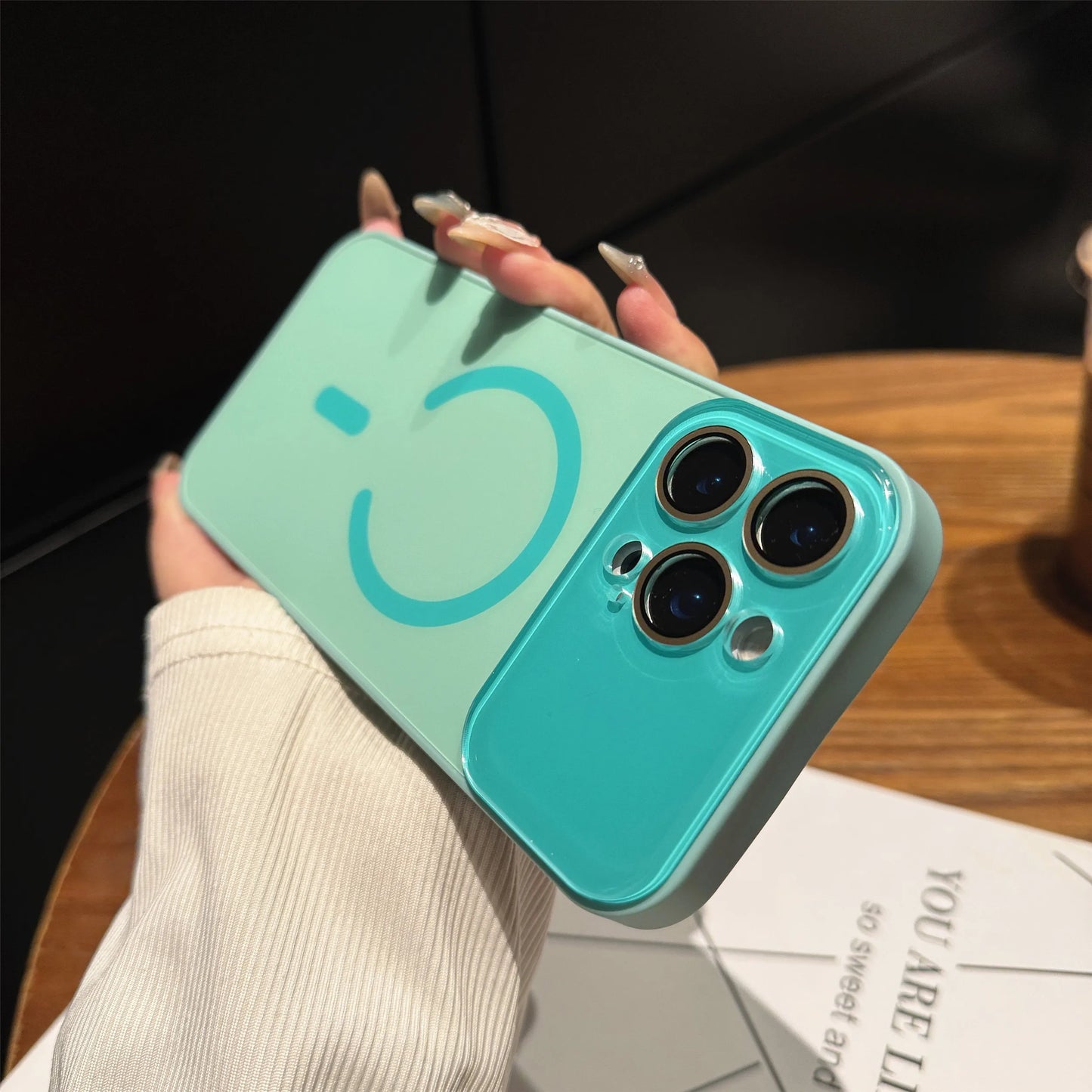 【ワイヤレス充電対応シリーズ】 シンプルおしゃれ マット スマホケース|iPhone対応 #251104