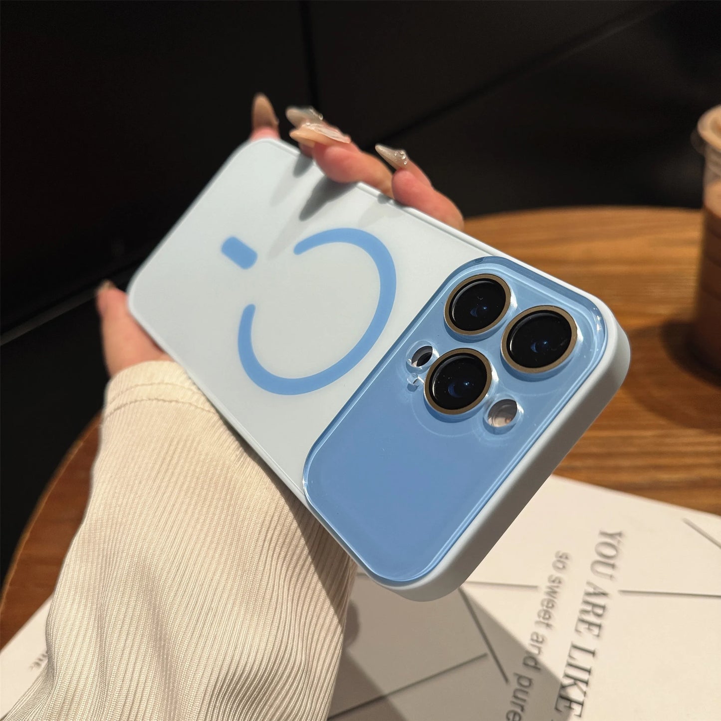【ワイヤレス充電対応シリーズ】 シンプルおしゃれ マット スマホケース|iPhone対応 #251104