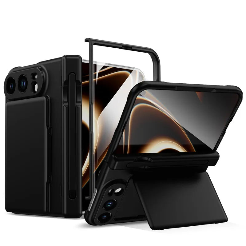 iPhone Duo カード収納 スタンド付き iPhoneケース|シンプル・マットカラー #261246