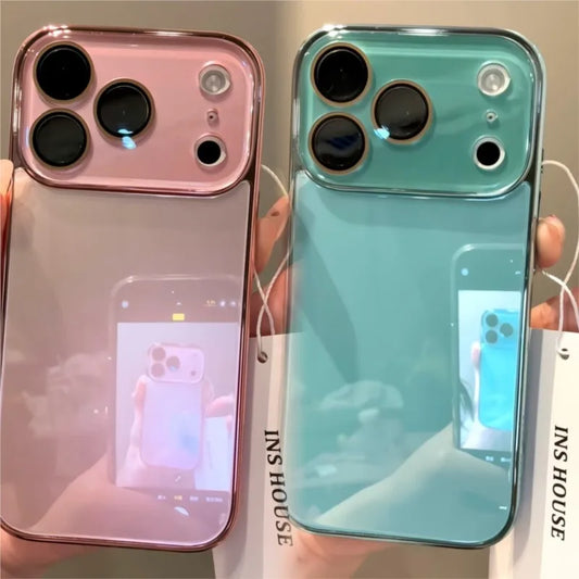 【メタリックミラー】グロスカラー × 光沢 スマホケース|iPhone対応 #250126