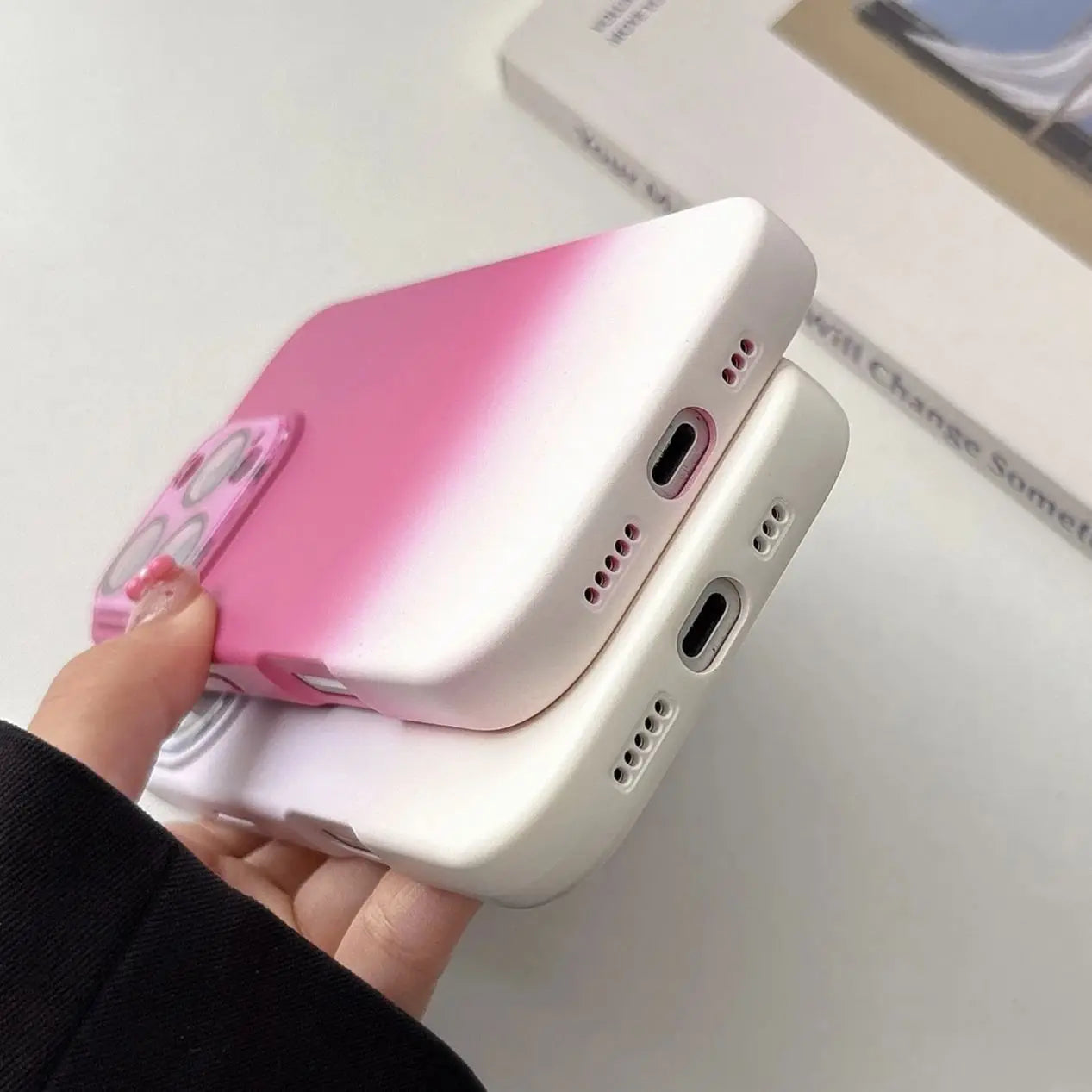 【グラデーションカラー】スマホケース グラデカバー 全面保護 TPU シンプル可愛い おしゃれ 韓国風 |iPhone対応 #251220