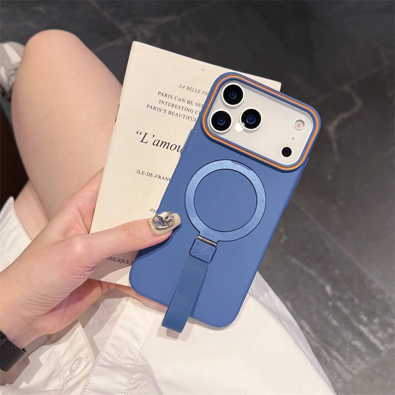 【MagSafe対応】マグネットリング付き マットカラー スマホケース|iPhone対応 #251122
