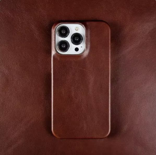 【本革シリーズ】フルグレイン オイルワックス プレミアムレザーケース|iPhone対応 #240918