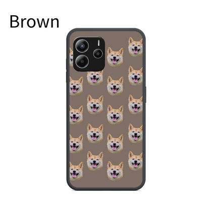 【ウチのコCASE】写真から作れる 総柄カスタム iPhoneケース｜オリジナルペットデザイン #260112