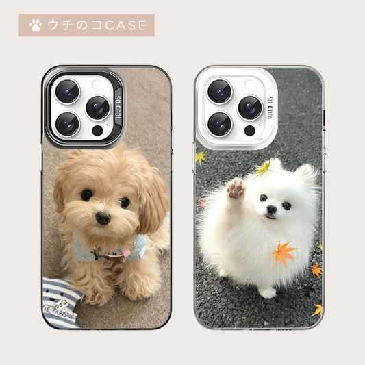 【ウチのコCASE】好きな写真で作る オーダーメイド フォトiPhoneケース｜全面プリント #260107