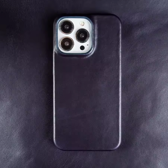 【本革シリーズ】フルグレイン オイルワックス プレミアムレザーケース｜iPhone対応 #240918