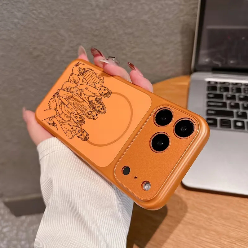 【ウチのコCASE】写真からラインアート加工 カスタム iPhoneケース｜オーダーメイド #260108