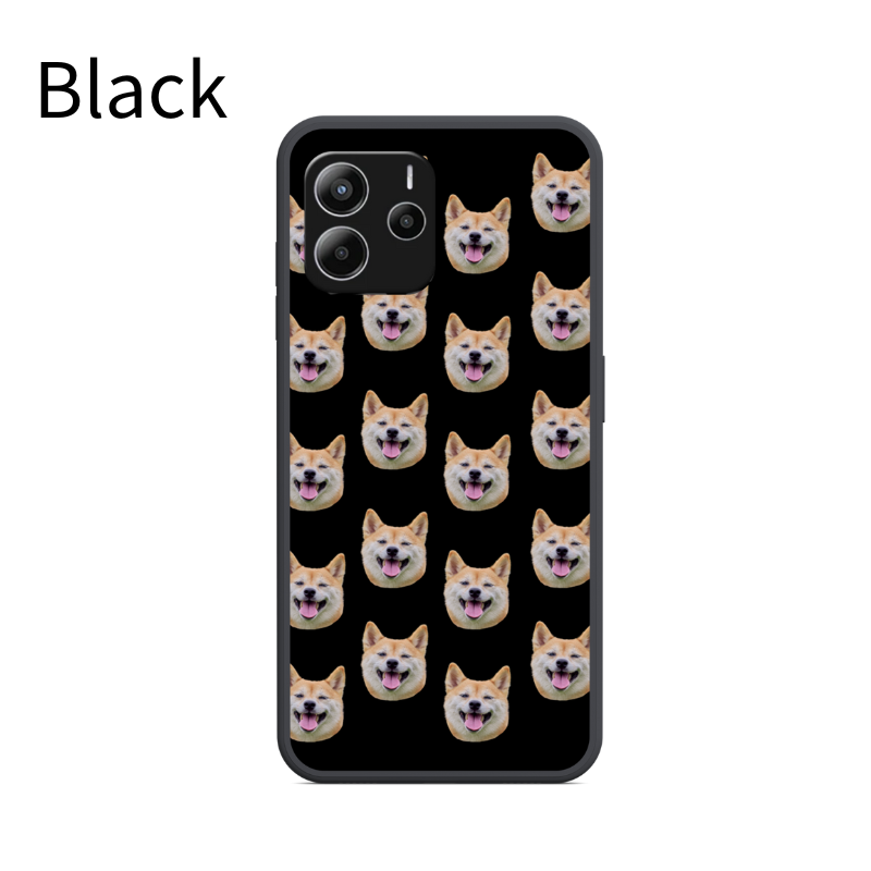 【ウチのコCASE】写真から作れる 総柄カスタム iPhoneケース｜オリジナルペットデザイン #260112