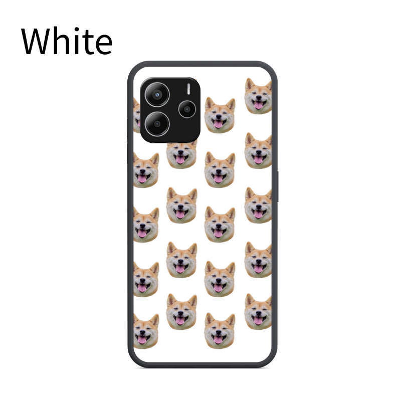 【ウチのコCASE】写真から作れる 総柄カスタム iPhoneケース｜オリジナルペットデザイン #260112