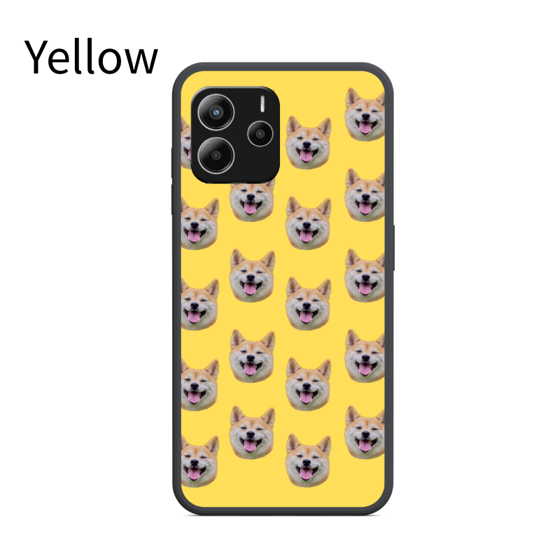 【ウチのコCASE】写真から作れる 総柄カスタム iPhoneケース｜オリジナルペットデザイン #260112