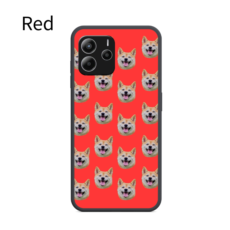 【ウチのコCASE】写真から作れる 総柄カスタム iPhoneケース｜オリジナルペットデザイン #260112