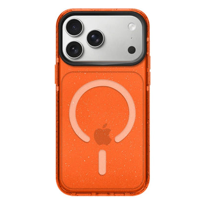 カラフル ネオンカラー ラメ入り 透明 iPhoneケース｜Magnet内蔵 #260516