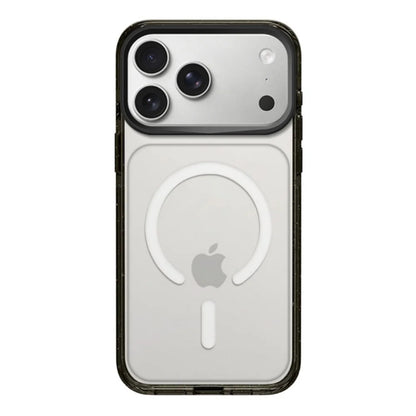 カラフル ネオンカラー ラメ入り 透明 iPhoneケース｜Magnet内蔵 #260516