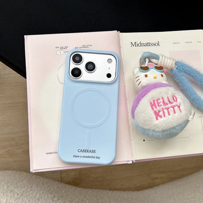 【ハートリボン】ぷっくり クリアグリップ スマホケース｜iPhone対応 #260201