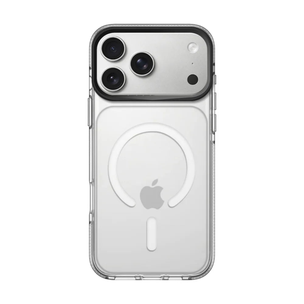 カラフル ネオンカラー ラメ入り 透明 iPhoneケース｜Magnet内蔵 #260516