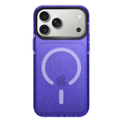 カラフル ネオンカラー ラメ入り 透明 iPhoneケース｜Magnet内蔵 #260516