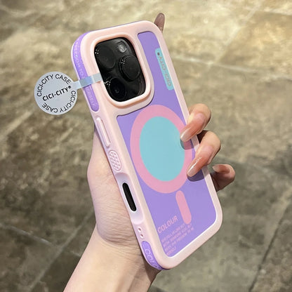 【ポップシリーズ】カラフル幾何学デザイン ポップカラー スマホケース｜iPhone対応 #251030