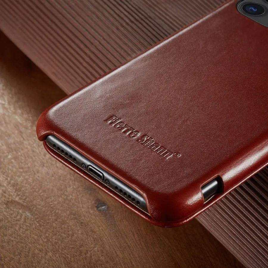 【ブックスタイル】シンプルレザー 手帳型 iPhoneケース #240209