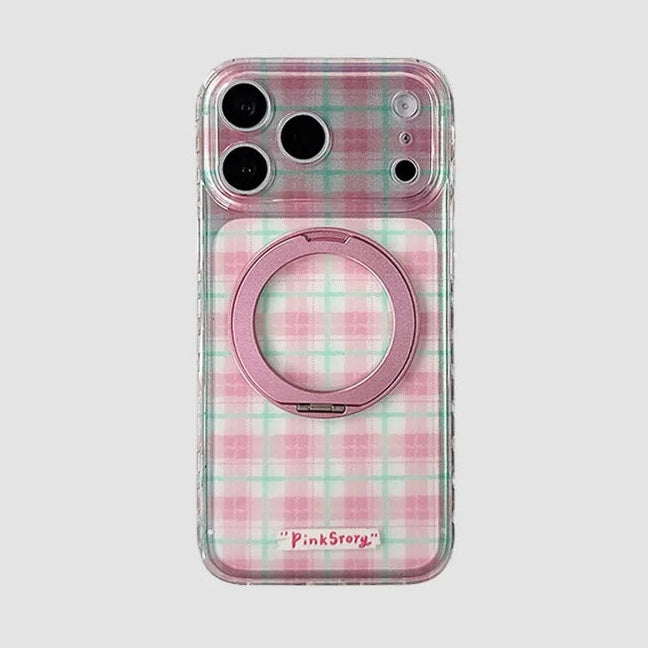 【チェック柄】iPhoneケース (全4色) トラッド・レトロ PCA #261184