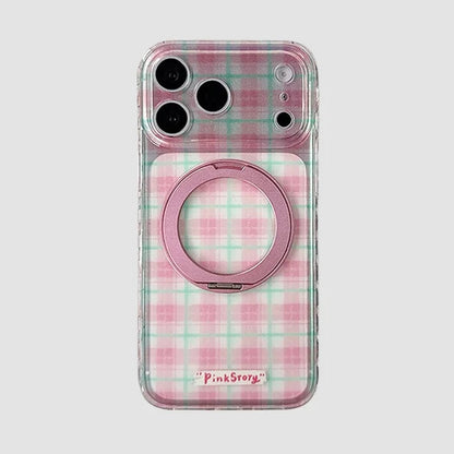 【チェック柄】iPhoneケース (全4色) トラッド・レトロ PCA #261184