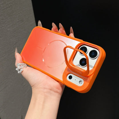 グラデーション Magnet内蔵 　カメラスタンド iPhoneケース｜マットカラー #260102