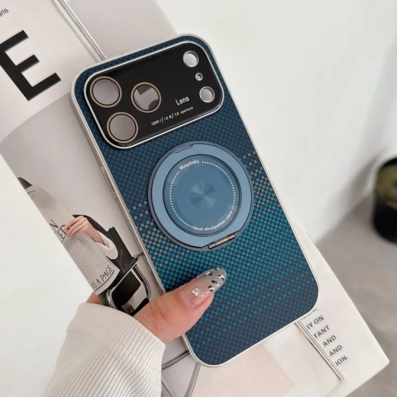 【カーボン調デザイン】耐衝撃 スリム TPU シンプル スタイリッシュ ワイヤレス充電対応｜iPhone対応 #251228