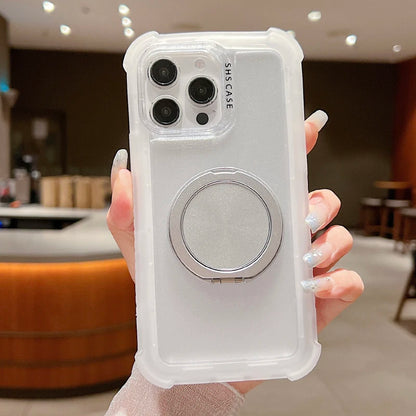 リング付き iPhoneケース｜クリアタイプ・スタンド対応 #240521