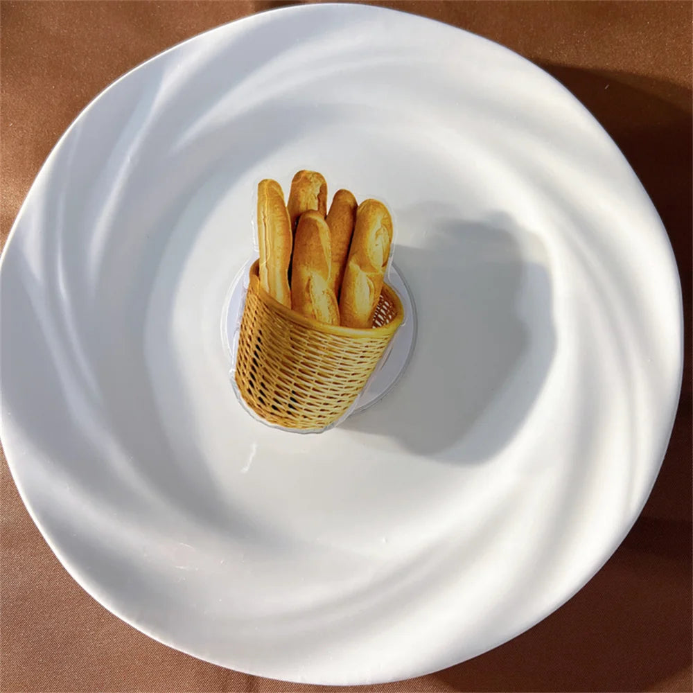 【スマホグリップ】ベーカリーパン クロワッサン ホットケーキ デザイン | Magnet対応 #241108