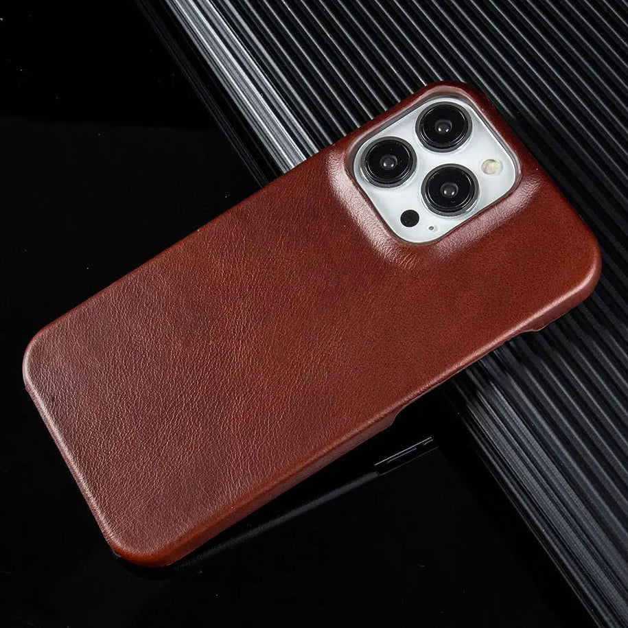 【本革シリーズ】フルグレイン オイルワックス プレミアムレザーケース｜iPhone対応 #240918