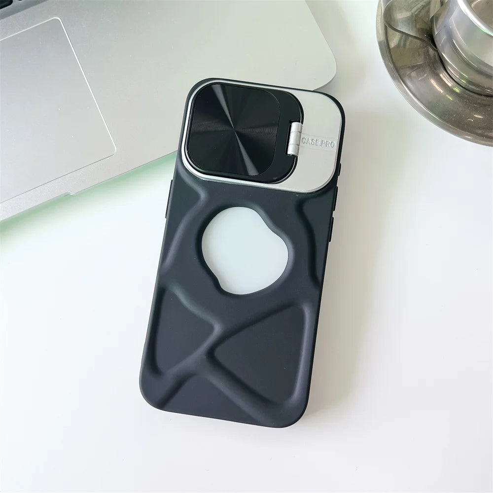 耐衝撃 iPhoneケース｜カメラレンズ保護・スタンド機能付き TPUシリコン スマホカバー おしゃれ メンズ レディース｜iPhone対応 #250408