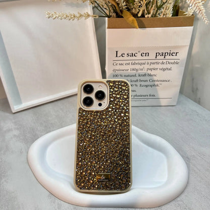 【キラキラビジューシリーズ】フルラインストーン グリッター スマホケース｜iPhone対応 #260118