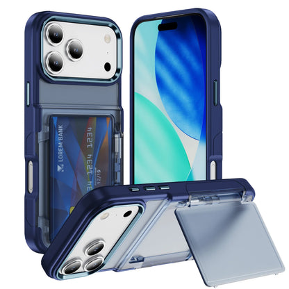 カード収納 フリップケース｜スタンド一体型・耐衝撃 iPhoneケース #240405