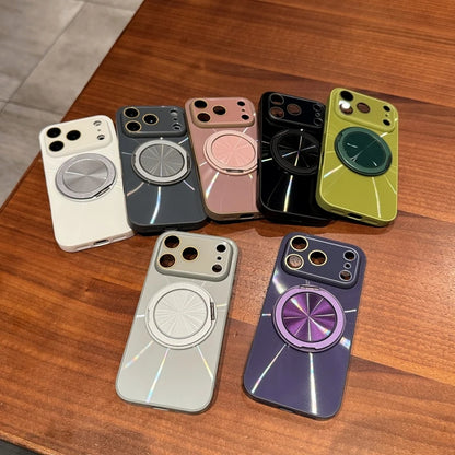 ラディアルリング スマホケース｜放射デザイン・折りたたみリング一体型 iPhoneケース #240407