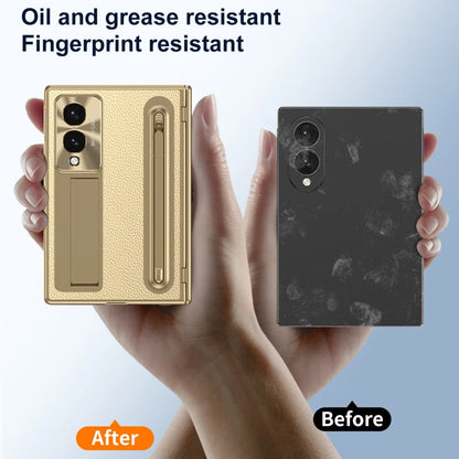 【Galaxy 対応 】 スタンド＆ペン収納付き スマホケース（画面保護フィルム一体型）＃261085