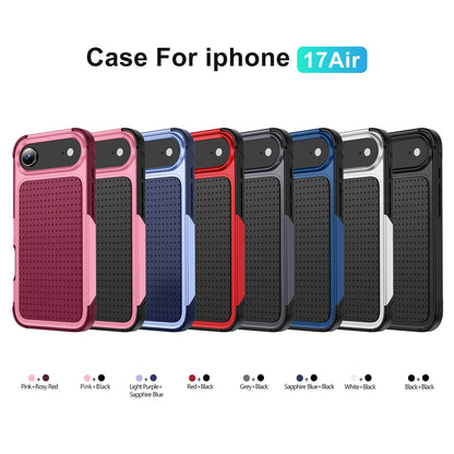 グリップデザイン 耐衝撃 iPhoneケース｜滑り止めバックパネル #240107