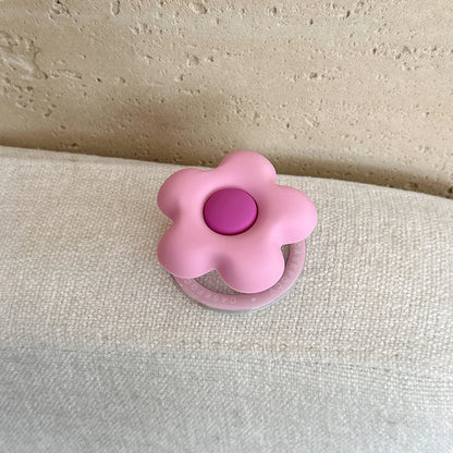 【フラワーハートグリップ】ハートドット×立体フラワーグリップ スマホケース｜iPhone対応 #250330