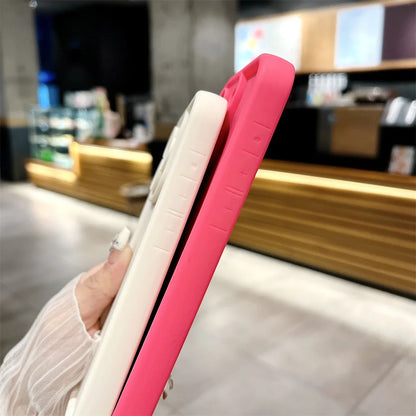 【シンプルシリーズ】無地ショルダーストラップ付き おしゃれ肩掛け スマホケース｜iPhone対応 #250901