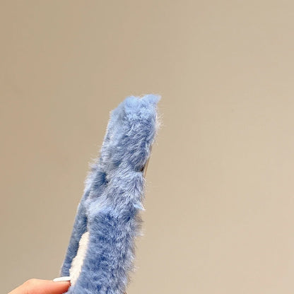 【ふわもこファーシリーズ】クラウド 雲デザイン ぬいぐるみ風 スマホケース｜iPhone対応 #250429