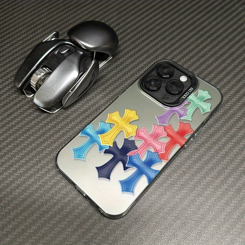 カラフルクロス パッチワークデザイン｜iPhone対応 #260123