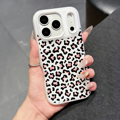 カラーレオパード iPhoneケース｜ポップ カラフルデザイン・耐衝撃ケース #240302