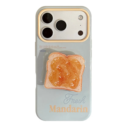 スイーツグリップ付き iPhoneケース｜立体デザイン スマホケース パン・ベーグル・ドーナツ・デニッシュ #260072