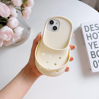 【クロッグサンダルデザイン】ユニークシューズ型 スマホケース ｜iPhone対応 #250721