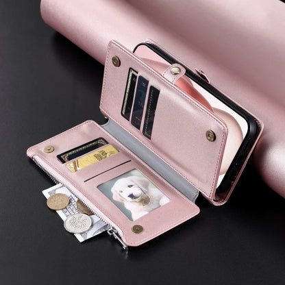 【ブックスタイル】シンプル レザー調 財布一体型 ブックスタイル 手帳型 iPhoneケース｜ショルダー対応 #240126