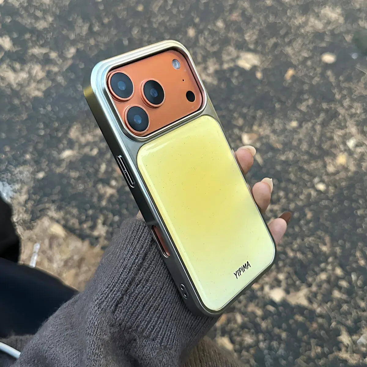 滲み ふんわりチーク グラデーション iPhoneケース｜ニュアンスカラー #260101