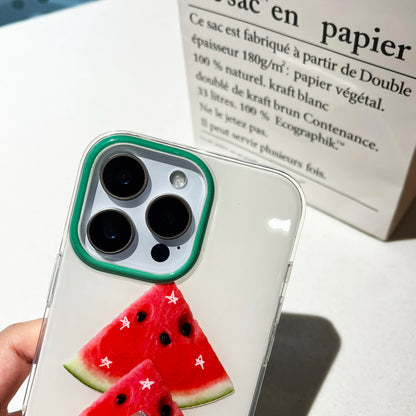 【スターウォーターメロン】すいかスライス ケース｜iPhone対応 #250720