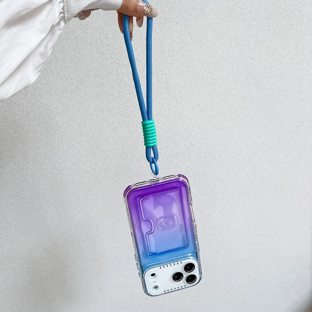 名入れニュアンスアートペイント✨キラキラグラデーション iPhone