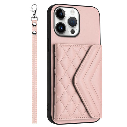 【キルティングシリーズ】カード収納付き ショルダー対応 レザー調スマホケース｜iPhone対応 #251108